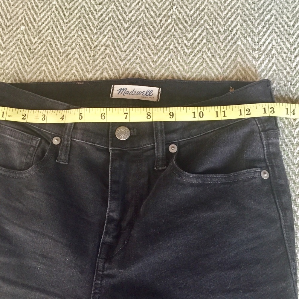 “Madewell” Black, High Riser Skinny Jeans! - Picture 6 of 8